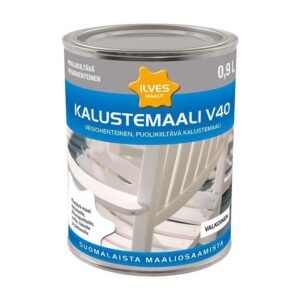 Ilves Kalustemaali V40 Sävytettävä valkoinen